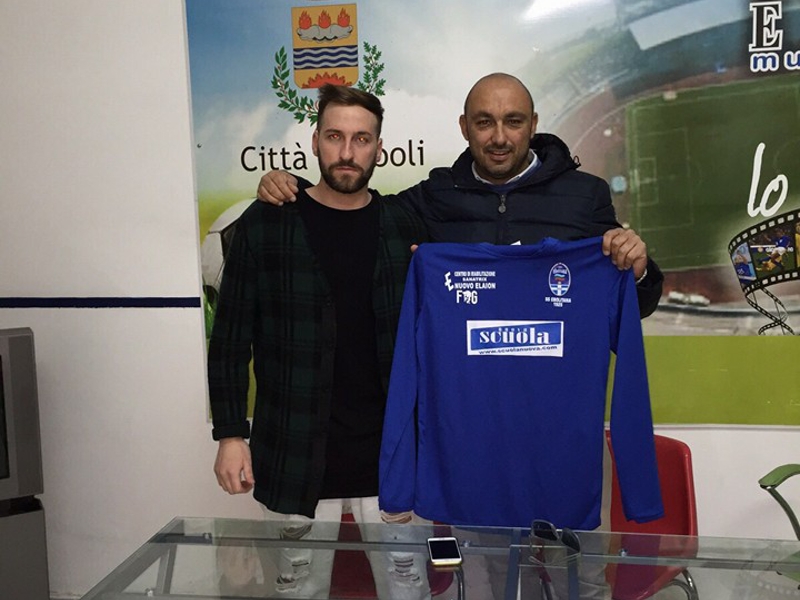 Ebolitana preso il difensore “Alberto Toro”