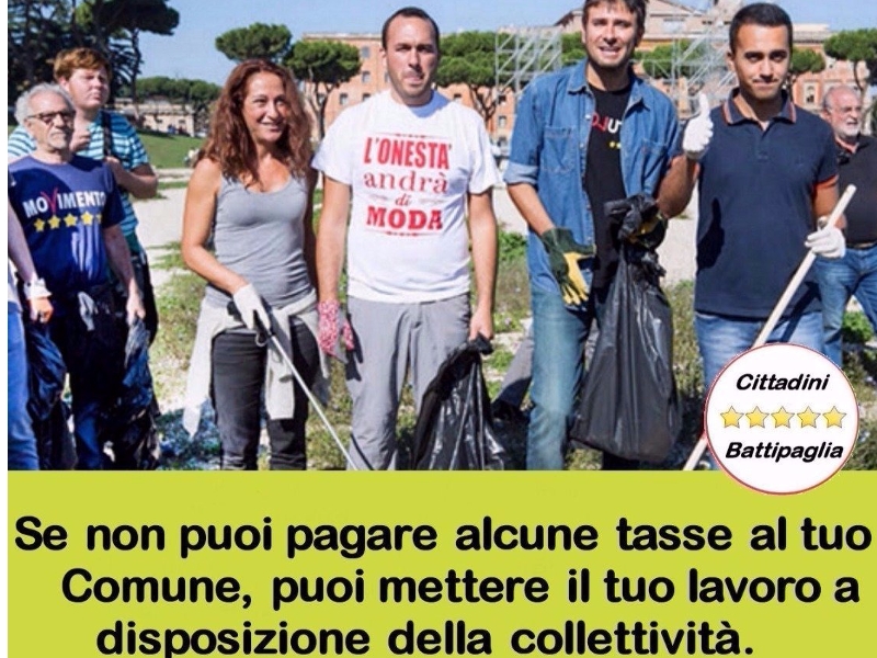 Battipaglia, Il baratto amministrativo fa tappa a Belvedere