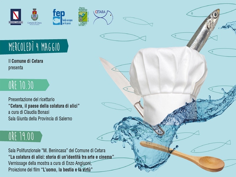 Il ricettario “Cetara, il paese della colatura di alici”