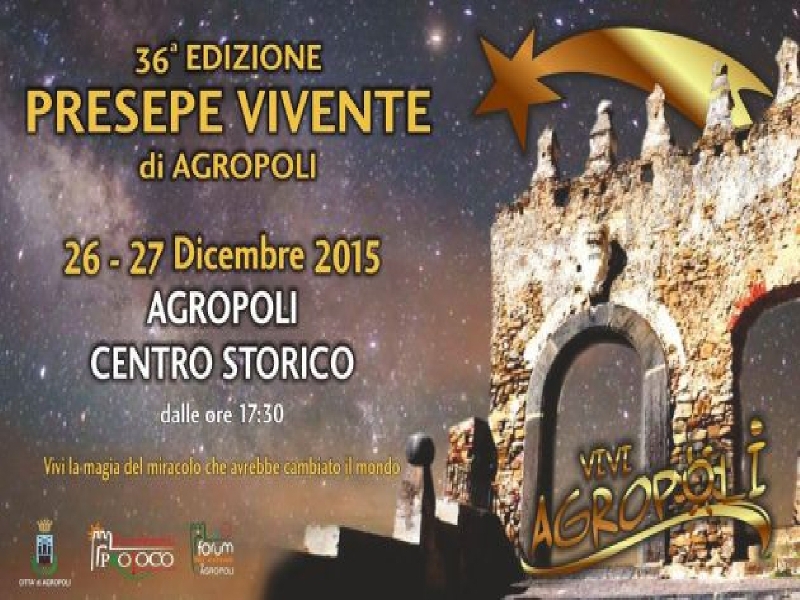 Ad Agropoli il Presepe Vivente il 26 e 27 dicembre – Centro Storico