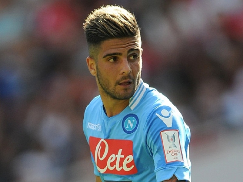 Insigne impegnato nella Nazionale.