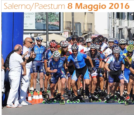 Salerno: 400 atleti in gara per la Maratona di Pattinaggio su strada Salerno-Paestum