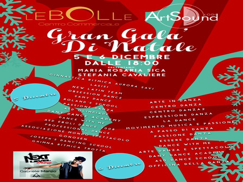 Gran Galà di Natale al Centro Commerciale LeBolle