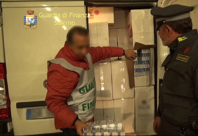 Battipaglia. 9 arresti per contrabbando di sigarette. Due indagati percepivano il reddito di cittadinanza