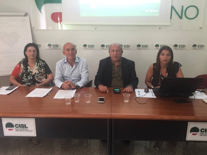 La Cisl salernitana sottoscrive il protocollo “Noi nel nostro welfare
