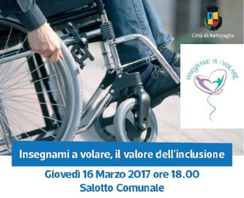 Battipaglia. “Insegnami a volare”, giovedì evento al Salotto Comunale