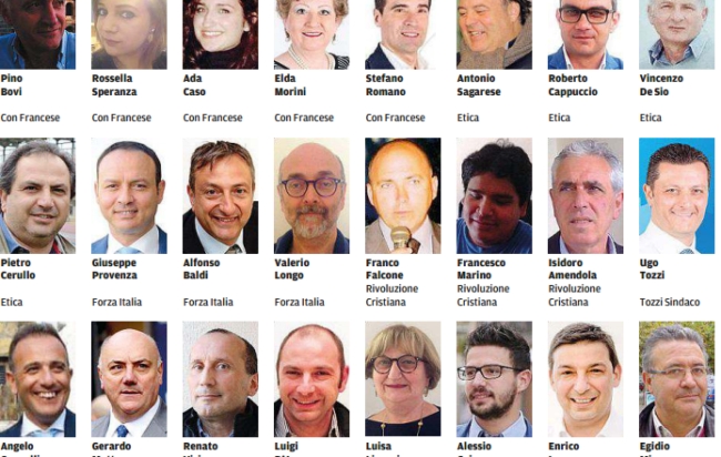 Pubblicati i redditi dei politici Battipagliesi