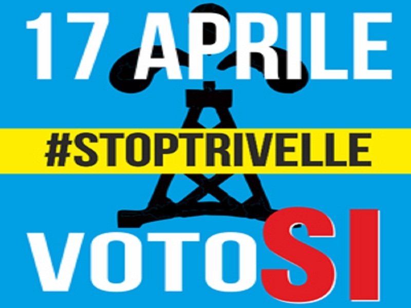 Movimento 5s: salviamo la costituzione e il mare dalle trivelle