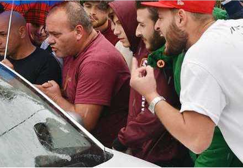 Salernitana. Blitz dei tifosi al “Volpe”
