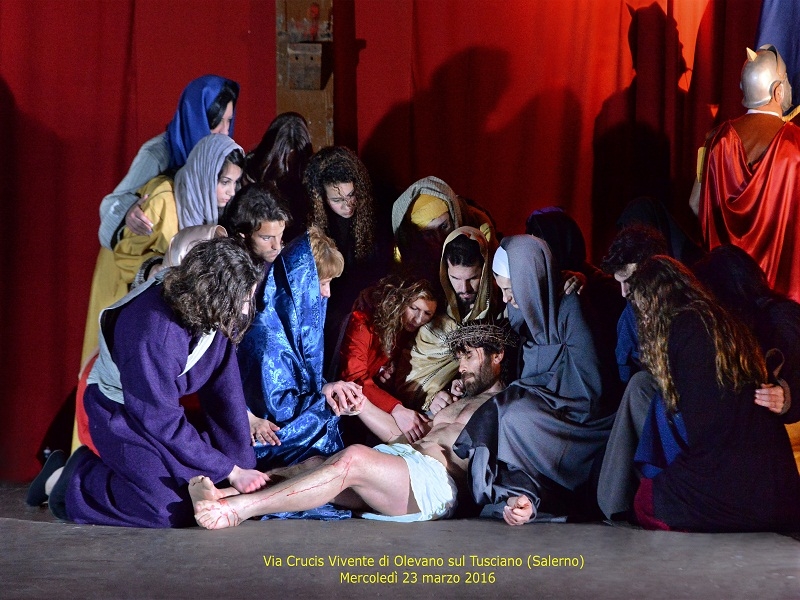 Olevano.”La Via Crucis Vivente”. Una manifestazione sacra che si ripete da 43 anni