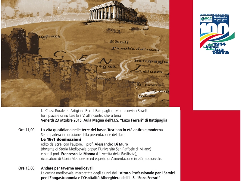 Al “Ferrari” di Battipaglia, Alessandro Di Muro presente il libro “Le 16 + 1 dominazioni”