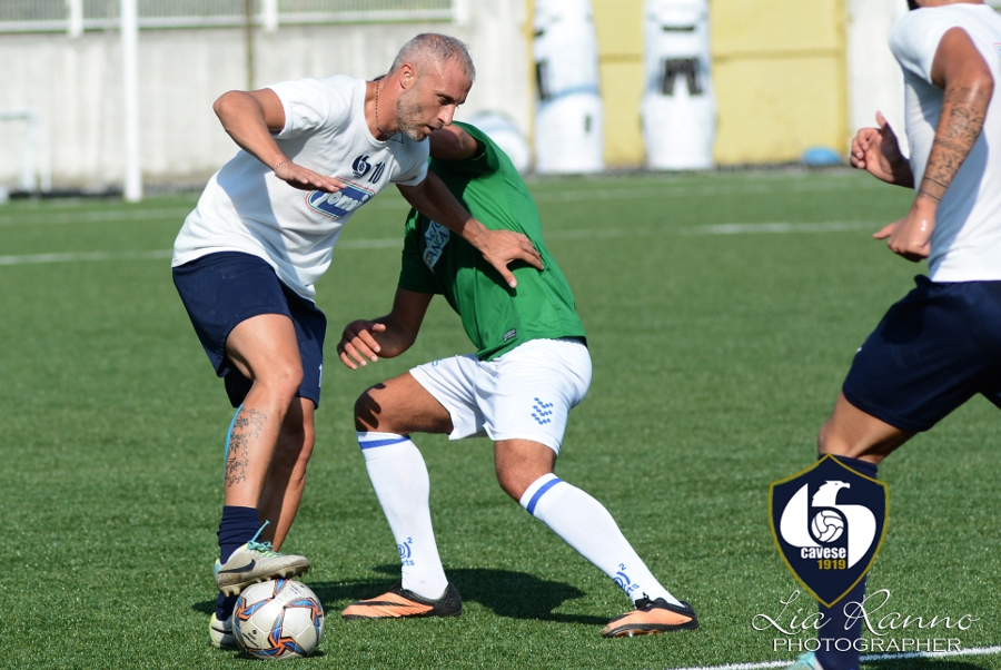 Cavese, centravanti in evidenza contro la Juniores