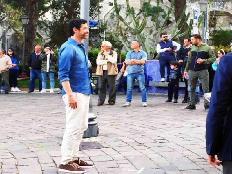 A Cetara lo spot con Alessandro Gassman