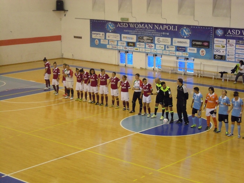 Salernitana femminile sconfitta nel derby con la Woman Napoli