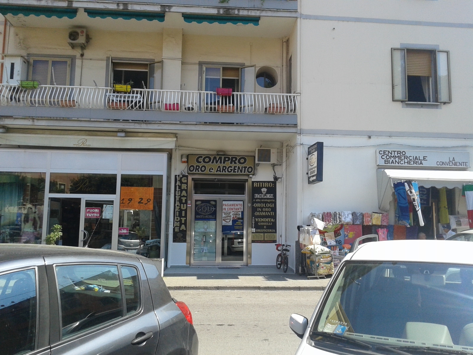 Rapina in un Compro Oro a Battipaglia