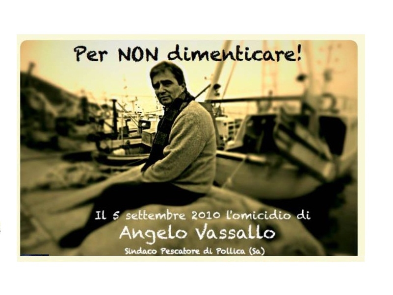 Pollica, quinto anniversario dell’ assasinio Vassallo