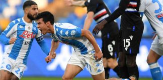 Pocho Lozano ribalta la Sampdoria. Gol e assist per far volare il Napoli