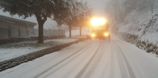 Campania. Freddo polare su tutta la regione. Neve e ghiaccio nelle zone interne