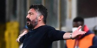 Napoli sei fuori dall’Europa League. Gattuso «Più rispetto per le italiane!»
