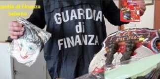 Salerno. Violazioni al codice del consumo, le Fiamme Gialle sequestrano 480mila articoli