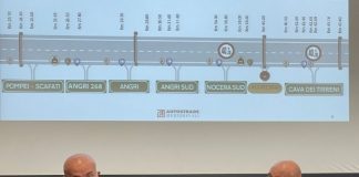 A3 Napoli-Salerno. Presentato il nuovo sistema di monitoraggio dei mezzi pesanti