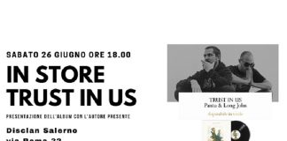 Salerno. Il 26 giugno la presentazione dell’album “Trust in Us” di Pantu e Long John