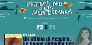 Pioppi. Ferolla al Festival della Dieta Mediterranea con il libro sulle buon abitudini per una vita sana
