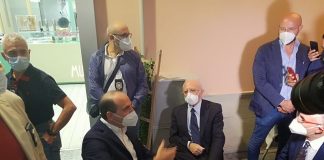 Il Governatore De Luca in Via Italia con Visconti: “a Battipaglia non si costruirà più l’impianto di compostaggio”