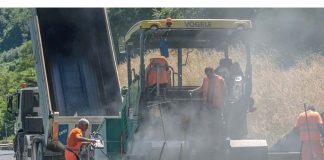 Omignano. Sulla SP 274 i lavori di messa in sicurezza del piano viabile