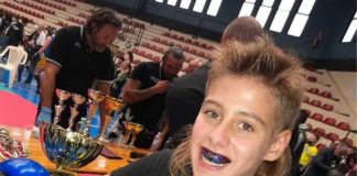 Eboli. kick boxing, il piccolo Gerardo Lemmo vince il torneo del Fight Game al Messano di Genova