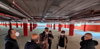 Parcheggi interrati del PIU Europa, sopralluogo dell’amministrazione comunale