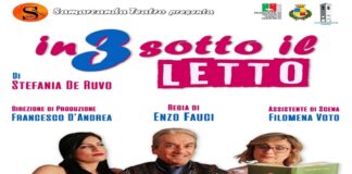 Battipaglia. Ritorna il teatro di Samarcanda, domenica “In Tre Sotto il Letto”