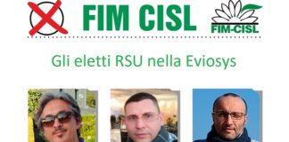 Battipaglia. Antonino D’Ambrosio, Marco Giordano e Carlo Piccirillo: eletti RSU nella Eviosys