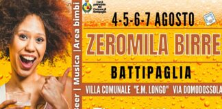 Dal 4 al 7 agosto nella Villa comunale E.M. Longo “Zeromila Birre”, kermesse del cibo locale