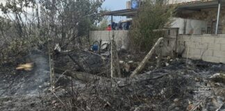 Roghi nella zona industriale, ieri le fiamme hanno lambito anche una casa