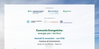 Iniziativa BCC. “Comunità energetiche: energie per i territori”, oggi convegno alla CCIAA di Salerno