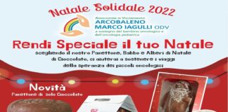 “Natale solidale 2022”, raccolta fondi dell’associazione Marco Iagulli a sostegno del bambino oncologico