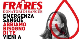 Battipaglia. Emergenza sangue, domenica Fratres organizza la giornata della donazione (orario 8-11 Centro trasfusionale ospedale)