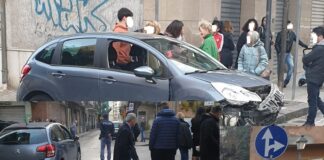 Battipaglia. Incidente stradale all’incrocio tra via Carbone e via Buozzi