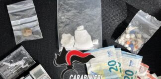 Battipaglia. Trovato con 100 grammi di eroina e 40 grammi di cocaina, arrestato dai Carabinieri