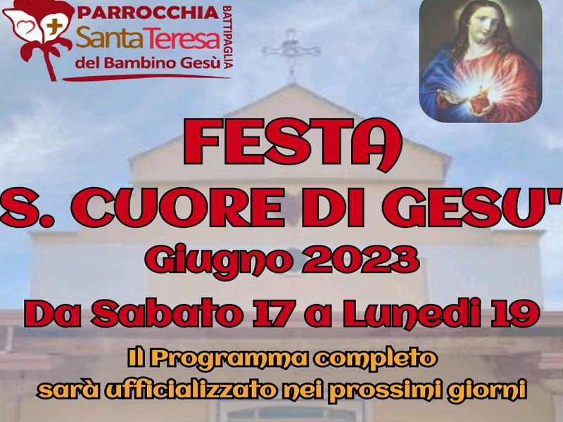 Battipaglia. Festa del Sacro Cuore di Gesù, appello per un contributo