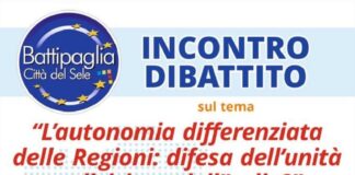 Battipaglia Città del Sele. Dibattito sull’Autonomia differenziata delle Regioni, lunedì 12 giugno presso il Salotto comunale