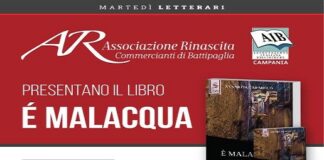 Battipaglia. Martedì letterari, domani appuntamento con la presentazione di: “E’ Malacqua, edito da Saggese Editori”
