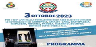 Battipaglia. Anniversario Unitalsi, alle 17 arriva la Sacra Effigie della Madonna Incoronata di Lourdes
