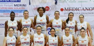 Al PalaZauli, la O.ME.P.S. Battipaglia ancora una sconfitta con la Molisana Basket Campobasso (45-69)