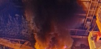 Battipaglia. Paura nel quartiere di Serroni Basso, stanotte a fuoco 3 autovetture (vedi foto)
