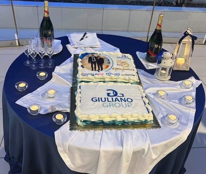 Salerno. La Giuliano Group Holding ha celebrato i cinquant'anni di attività