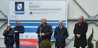 Casal Velino, De Luca inaugura il nuovo impianto di selezione: “Dobbiamo rendere autonoma la Campania”