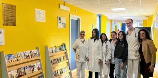 Ospedale S. Maria della Speranza, inaugurato il punto lettura solidale al reparto di Pediatria