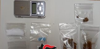Baronissi. Arrestato 32enne per spaccio di hashish e crack